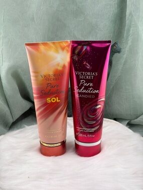 Victoria's Secret Fragrance Lotion Pure Seduction Sol & Candied  | NWT SEALED